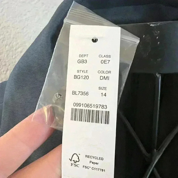 NWT J.Crew Willa Blazer In Lightweight Chino- Sz 14 - Picture 4 of 5